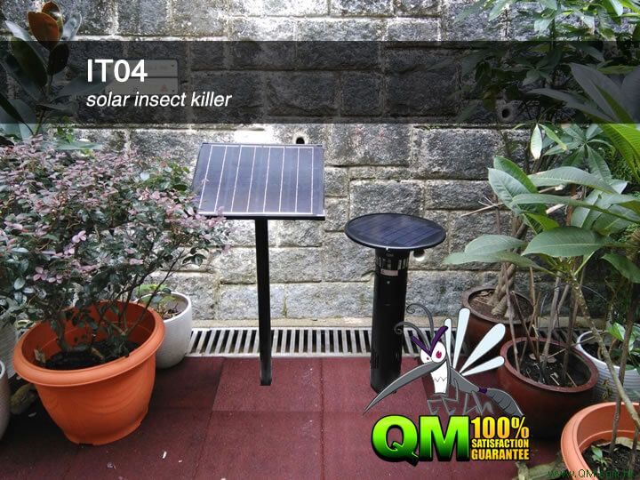 IT04 太陽能滅蚊機 太陽能滅蚊燈,SOLAR insect trap